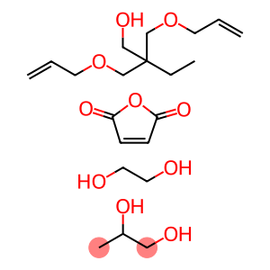 2,5-Furandione, polymer with 2,2-bis[(2-propenyloxy)-methyl]-1-butanol, 1,2-ethanediol and 1,2-propanediol