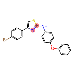 (4-(4-BROMOPHENYL)(2,5-THIAZOLYL))(4-PHENOXYPHENYL)AMINE