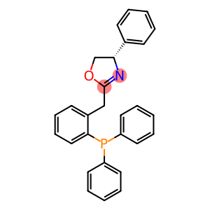 Oxazole, 2-[[2-(diphenylphosphino)phenyl]methyl]-4,5-dihydro-4-phenyl-, (4S)-