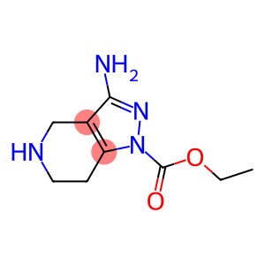 1H-Pyrazolo[4,3-c]pyridine-1-carboxylicacid,3-amino-4,5,6,7-tetrahydro-,ethyl