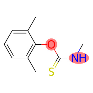 Carbamothioic acid, methyl-, O-(2,6-dimethylphenyl) ester (9CI)