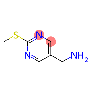 5-Pyrimidinemethanamine,2-(methylthio)-(9CI)