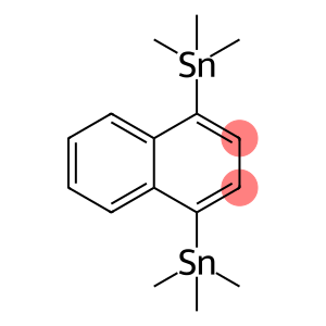 Stannane, 1,4-naphthalenediylbis[trimethyl-]-