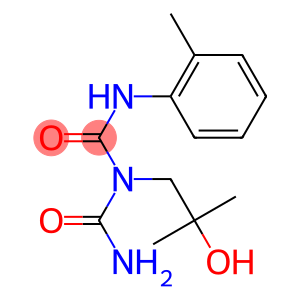 1-carbamoyl-1-(2-hydroxy-2-methyl-propyl)-3-(2-methylphenyl)urea