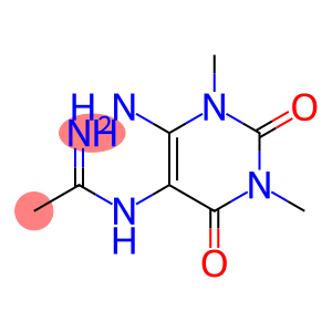 Ethanimidamide, N-(6-amino-1,2,3,4-tetrahydro-1,3-dimethyl-2,4-dioxo-5-pyrimidinyl)- (9CI)