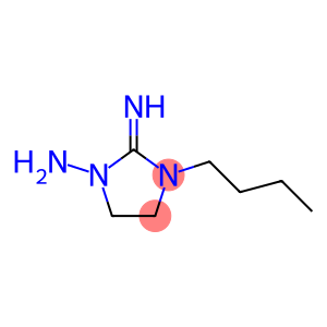 1-Imidazolidinamine,3-butyl-2-imino-(9CI)