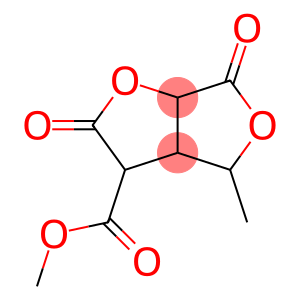 Furo3,4-bfuran-3-carboxylic acid, hexahydro-4-methyl-2,6-dioxo-, methyl ester