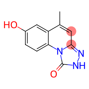 [1,2,4]Triazolo[4,3-a]quinolin-1(2H)-one, 7-hydroxy-5-methyl- (9CI)