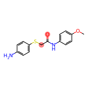 2-[(4-AMINOPHENYL)SULFANYL]-N-(4-METHOXYPHENYL)ACETAMIDE