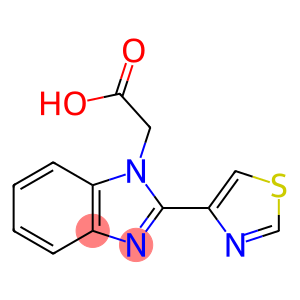 2-(1,3-噻唑-4-基)-1H-苯并咪唑-1-基]乙酸