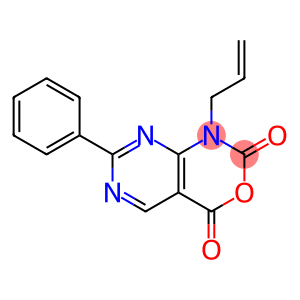 2H-Pyrimido[4,5-d][1,3]oxazine-2,4(1H)-dione, 7-phenyl-1-(2-propen-1-yl)-