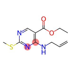 ethyl 2-(methylsulfanyl)-4-[(prop-2-en-1-yl)amino]pyrimidine-5-carboxylate