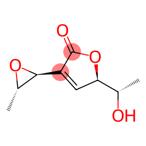 2(5H)-Furanone, 5-[(1S)-1-hydroxyethyl]-3-[(2S,3S)-3-methyl-2-oxiranyl]-, (5R)-