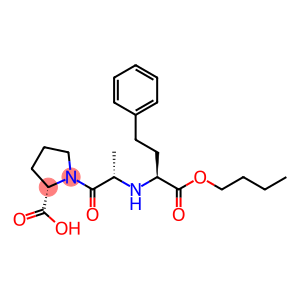 (2S)-1-[(2S)-2-[[(2S)-1-butoxy-1-oxo-4-phenylbutan-2-yl]amino]propanoyl]pyrrolidine-2-carboxylic acid