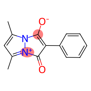 5,7-DIMETHYL-3-OXO-2-PHENYL-3H-PYRAZOLO[1,2-A]PYRAZOL-4-IUM-1-OLATE