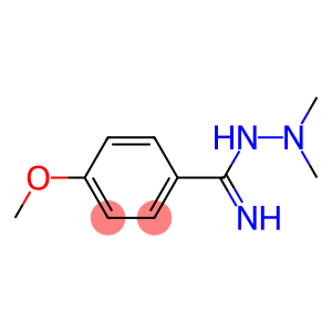 Benzenecarboximidic acid, 4-methoxy-, 2,2-dimethylhydrazide (9CI)