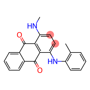 1-(Methylamino)-4-[(2-methylphenyl)amino]anthraquinone