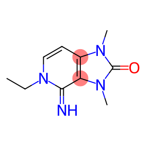 2H-Imidazo[4,5-c]pyridin-2-one,5-ethyl-1,3,4,5-tetrahydro-4-imino-1,3-dimethyl-(9CI)