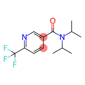 3-Pyridinecarboxamide, N,N-bis(1-methylethyl)-6-(trifluoromethyl)-