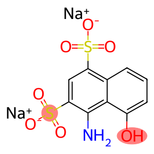 1,3-Naphthalenedisulfonic acid, 4-amino-5-hydroxy-, sodium salt (1:)