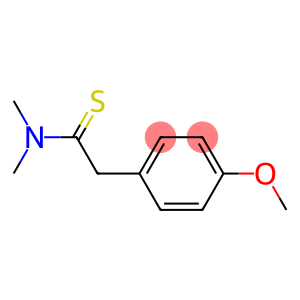 Benzeneethanethioamide,  4-methoxy-N,N-dimethyl-