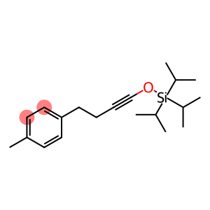 Benzene, 1-methyl-4-[4-[[tris(1-methylethyl)silyl]oxy]-3-butyn-1-yl]-