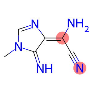 1H-Imidazole-4-acetonitrile,5-amino-alpha-imino-1-methyl-(9CI)