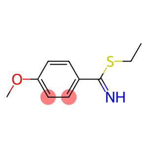 Benzenecarboximidothioic acid, 4-methoxy-, ethyl ester (9CI)