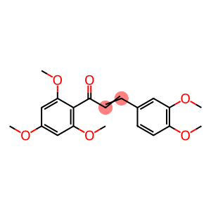 2-Propen-1-one, 3-(3,4-dimethoxyphenyl)-1-(2,4,6-trimethoxyphenyl)-