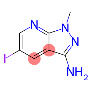 1H-Pyrazolo[3,4-b]pyridin-3-aMine, 5-iodo-1-Methyl-