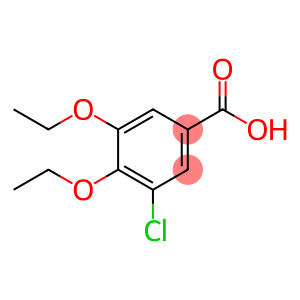 3-Chloro-4,5-diethoxybenzoic acid