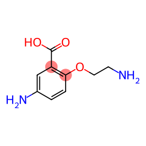 Benzoic acid, 5-amino-2-(2-aminoethoxy)- (9CI)