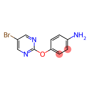 Benzenamine, 4-[(5-bromo-2-pyrimidinyl)oxy]-