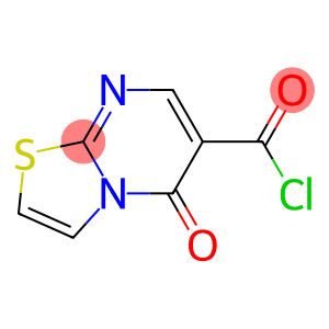 5H-Thiazolo[3,2-a]pyrimidine-6-carbonyl chloride, 5-oxo- (9CI)