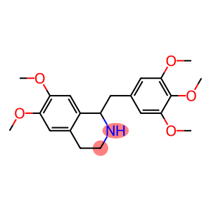 1,2,3,4-四氢-6,7-二甲氧基-1-[(3,4,5-三甲氧基苯基)甲基]异喹啉