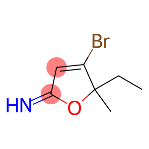 2(5H)-Furanimine,4-bromo-5-ethyl-5-methyl-(9CI)