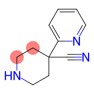 4-PIPERIDINECARBONITRILE, 4-(2-PYRIDINYL)-