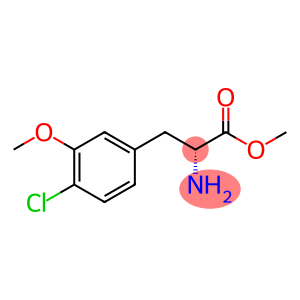 methyl (2R)-2-amino-3-(4-chloro-3-methoxyphenyl)propanoate