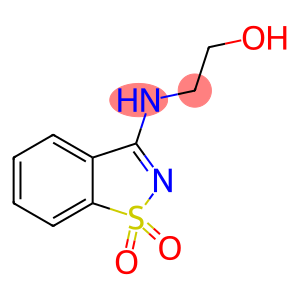 2-[(1,1-二氧代-1,2-苯并异噻唑-3-基)氨基]乙醇