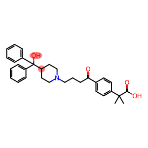 2-[4-[4-[4-(HydroxydiphenylMethyl)-1-piperidinyl]-1-oxobutyl]phenyl]-2,2-diMethylacetic Acid
