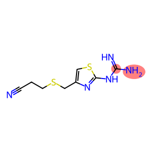 N-[4-(2-CYANO-ETHYLSULFANYLMETHYL)-THIAZOL-2YL]-GUANIDINE