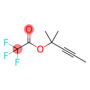 Acetic acid, 2,2,2-trifluoro-, 1,1-dimethyl-2-butyn-1-yl ester