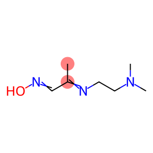 Propanal, 2-[[2-(dimethylamino)ethyl]imino]-, oxime (9CI)