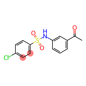 N-(3-ACETYLPHENYL)-4-CHLOROBENZENESULFONAMIDE