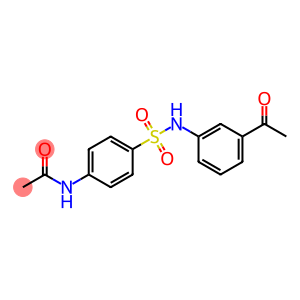 N-(4-{[(3-acetylphenyl)amino]sulfonyl}phenyl)acetamide