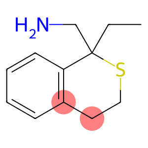 1H-2-Benzothiopyran-1-methanamine, 1-ethyl-3,4-dihydro-