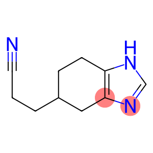 1H-Benzimidazole-5-propanenitrile,  4,5,6,7-tetrahydro-  (9CI)