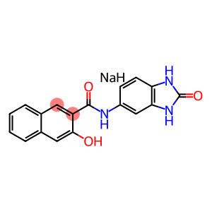 3-hydroxy-N-(2-oxo-1,3-dihydrobenzimidazol-5-yl)naphthalene-2-carboxamide,sodium
