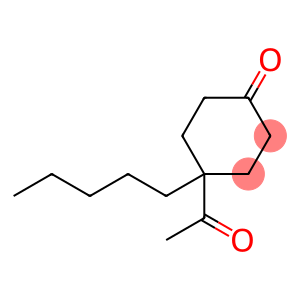 Cyclohexanone, 4-acetyl-4-pentyl-