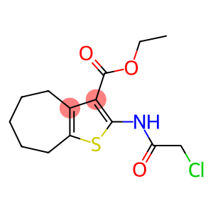 ethyl 2-[(chloroacetyl)amino]-5,6,7,8-tetrahydro-4H-cyclohepta[b]thiophene-3-carboxyl